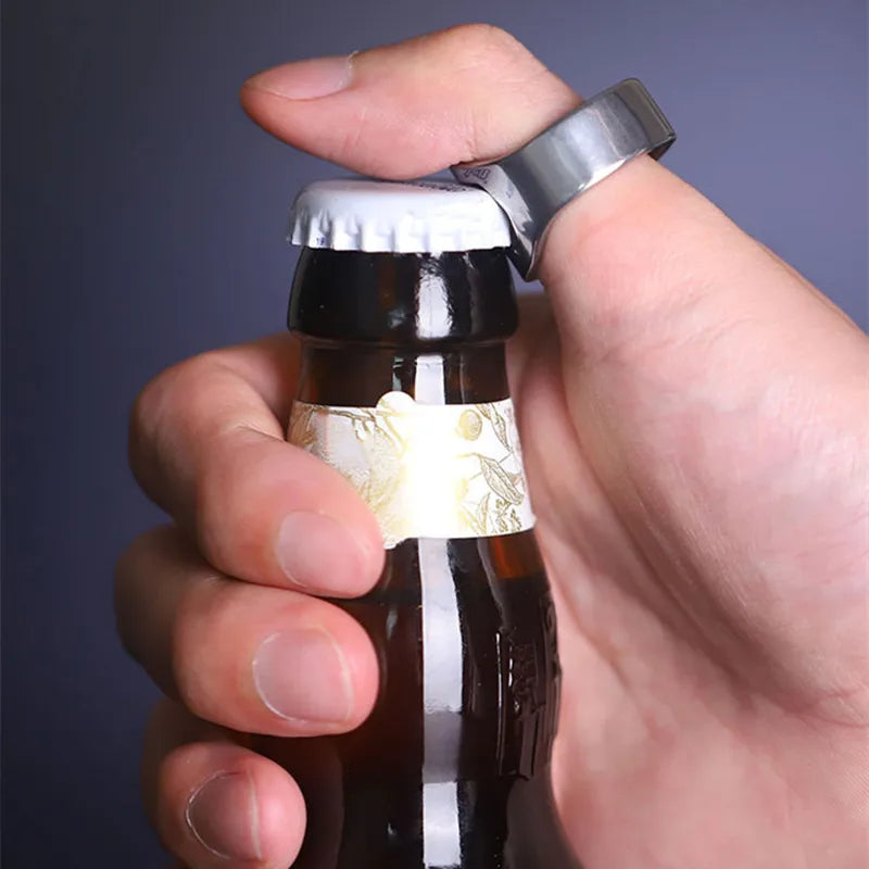 Finger Bottle Opener Ring 17mm/18mm/19mm/20mm