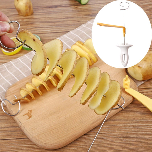 Protable Potato BBQ Skewers For Camping Chips