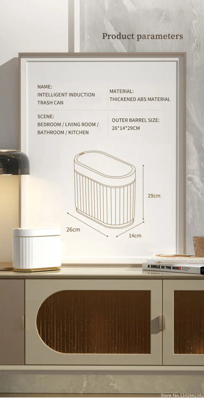 5L/7L/9L Smart Trash Can Electronic Automatic Smart Sensor