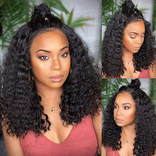 Deep Wave 180% Density Pre-Plucked Side Part Short