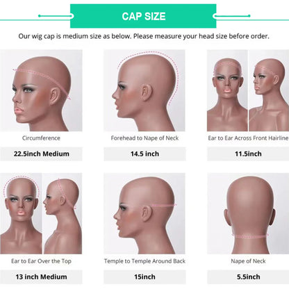 Deep Wave 180% Density Pre-Plucked Side Part Short