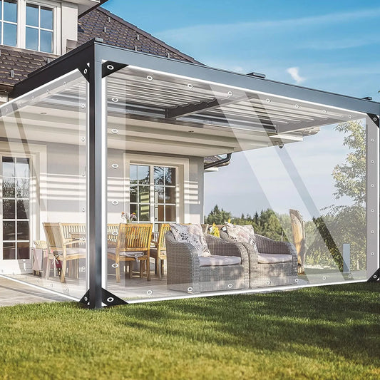 Plant Cover Transparent PVC Tarp Transparent Tarpaulin