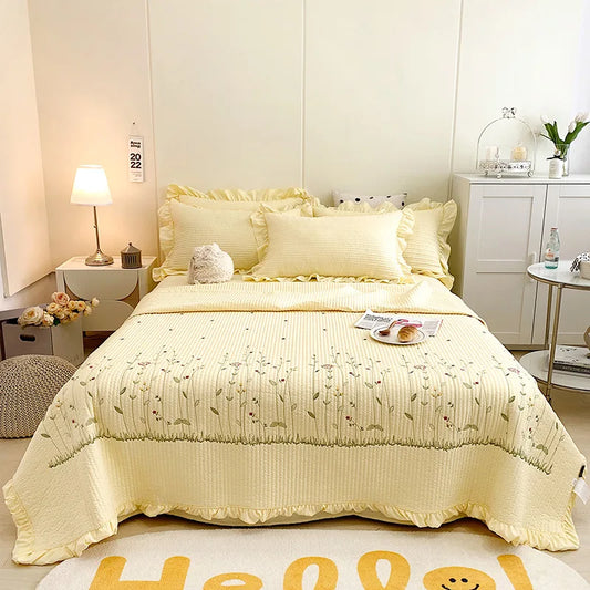 Summer Cotton Quilts Stitch Thin Air-conditioning Comforter