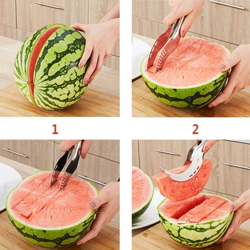 Stainless Steel Windmill Watermelon Cutter Artifact