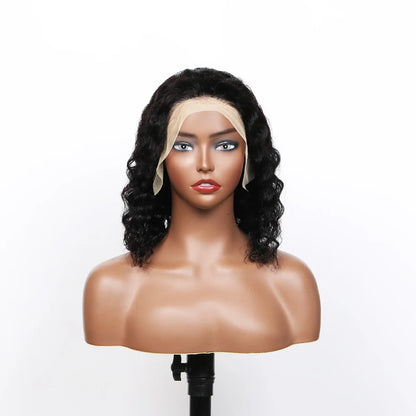 Deep Wave 180% Density Pre-Plucked Side Part Short