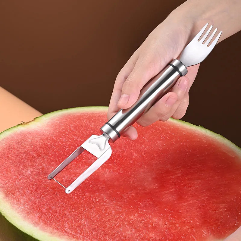 Stainless Steel Windmill Watermelon Cutter Artifact